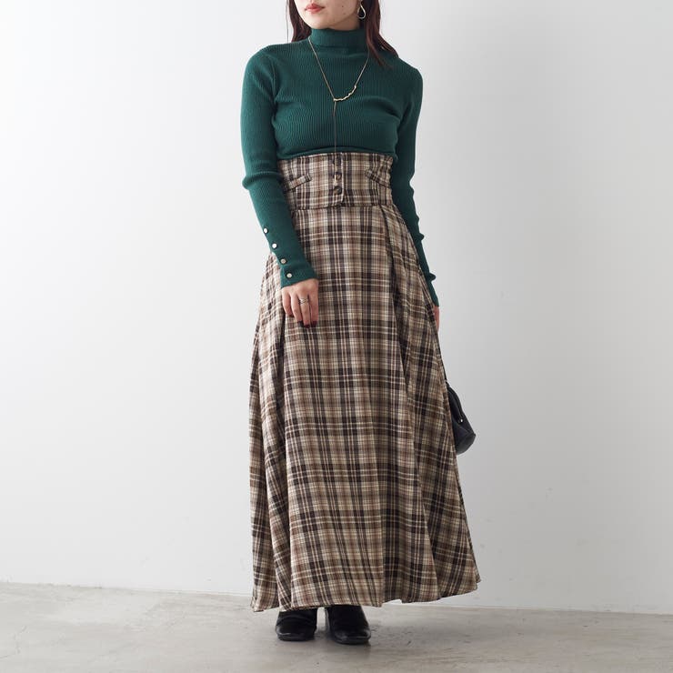 ハイウエストフレアスカート | NICE CLAUP / OLIVE des OLIVE　OUTLET | 詳細画像28 