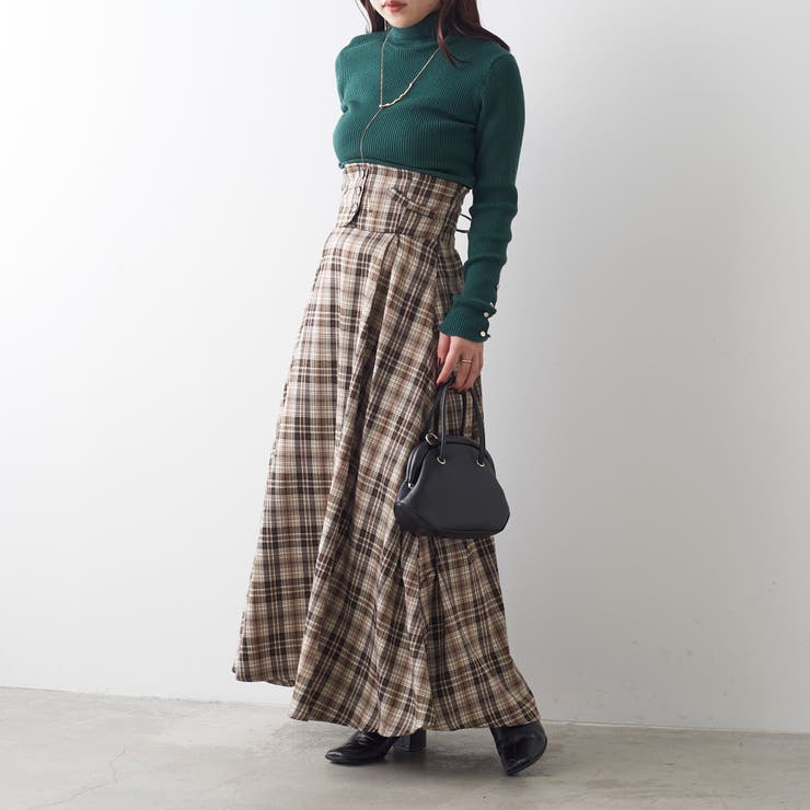 ハイウエストフレアスカート | NICE CLAUP / OLIVE des OLIVE　OUTLET | 詳細画像29 