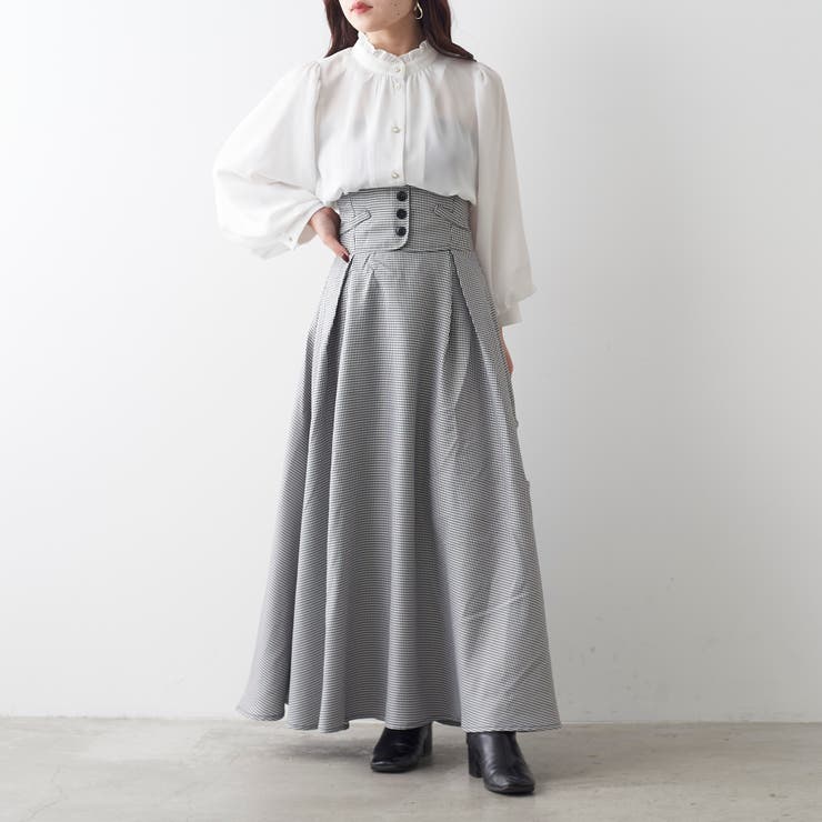 ハイウエストフレアスカート | NICE CLAUP / OLIVE des OLIVE　OUTLET | 詳細画像31 