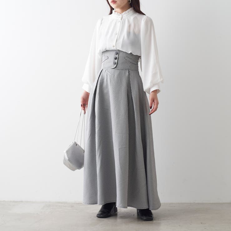 ハイウエストフレアスカート | NICE CLAUP / OLIVE des OLIVE　OUTLET | 詳細画像32 