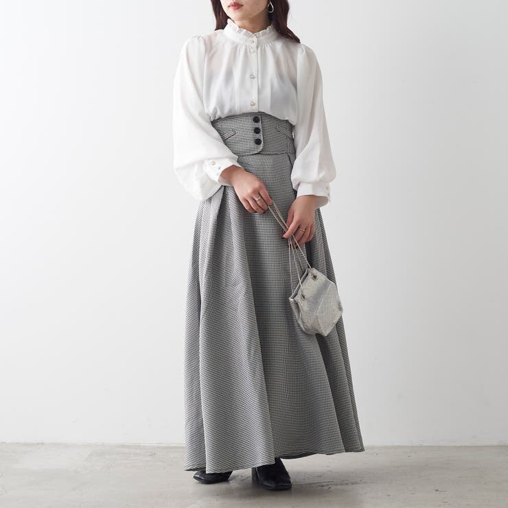 ハイウエストフレアスカート | NICE CLAUP / OLIVE des OLIVE　OUTLET | 詳細画像34 