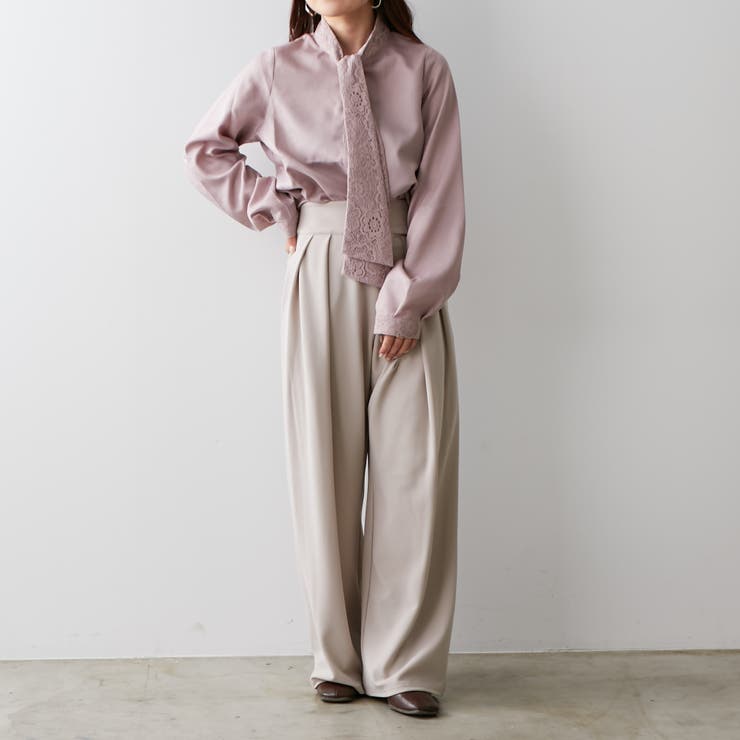 EC限定】大人ブラウス[品番：NCLW0011144]｜NICE CLAUP OUTLET（ナイ 
