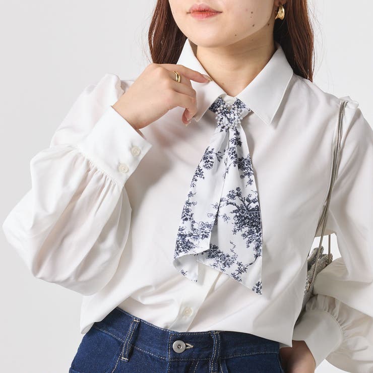 トワルドジュイボウタイブラウス[品番：NCLW0011150]｜NICE CLAUP 