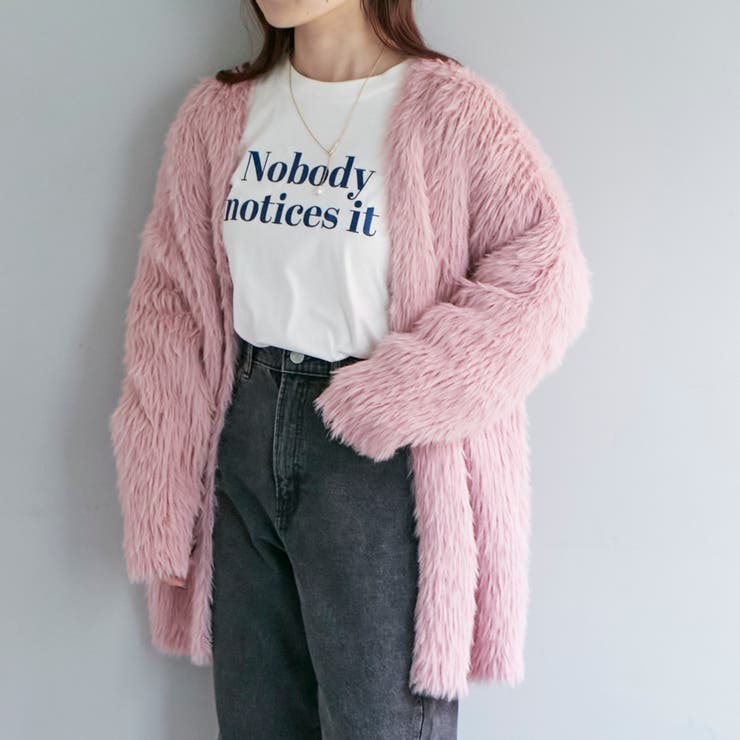SHOP LIST限定価格】フワフワシャギーカーディガン[品番：NCLW0011292