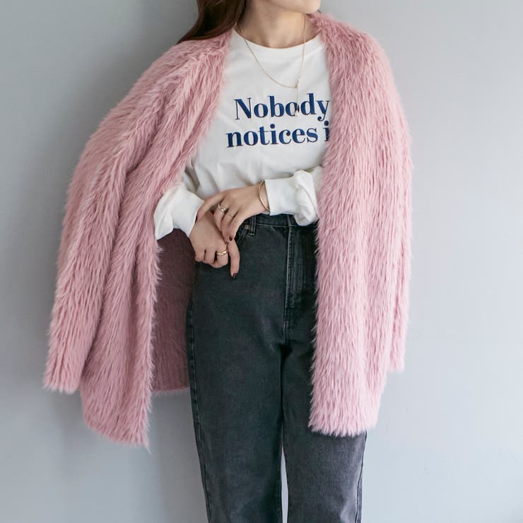 SHOP LIST限定価格】フワフワシャギーカーディガン[品番：NCLW0011292