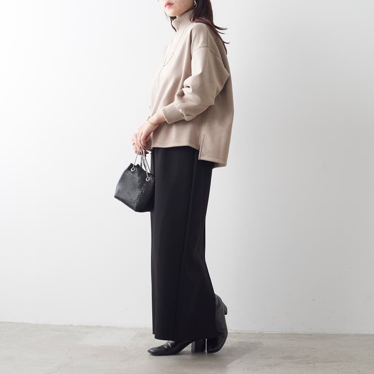 スエードポンチリブプルオーバー | NICE CLAUP / OLIVE des OLIVE　OUTLET | 詳細画像23 