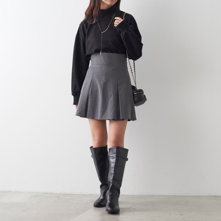 スエードポンチリブプルオーバー | NICE CLAUP / OLIVE des OLIVE　OUTLET | 詳細画像24 