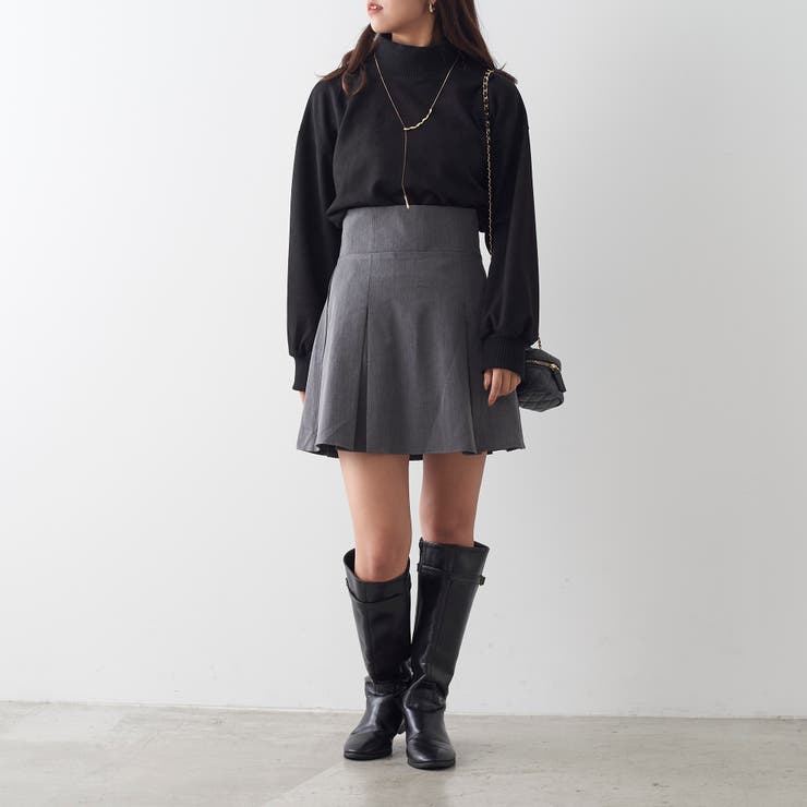 スエードポンチリブプルオーバー | NICE CLAUP / OLIVE des OLIVE　OUTLET | 詳細画像25 