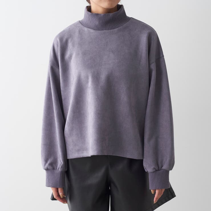 スエードポンチリブプルオーバー | NICE CLAUP / OLIVE des OLIVE　OUTLET | 詳細画像27 