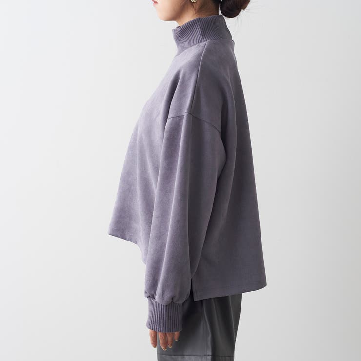 スエードポンチリブプルオーバー | NICE CLAUP / OLIVE des OLIVE　OUTLET | 詳細画像28 