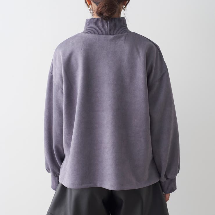 スエードポンチリブプルオーバー | NICE CLAUP / OLIVE des OLIVE　OUTLET | 詳細画像29 