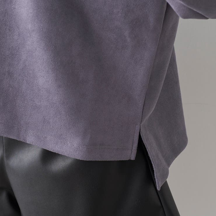 スエードポンチリブプルオーバー | NICE CLAUP / OLIVE des OLIVE　OUTLET | 詳細画像32 