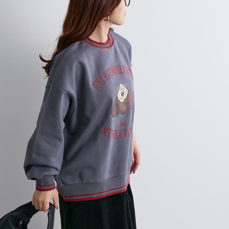 眠たいクマトレーナー | NICE CLAUP / OLIVE des OLIVE　OUTLET | 詳細画像21 