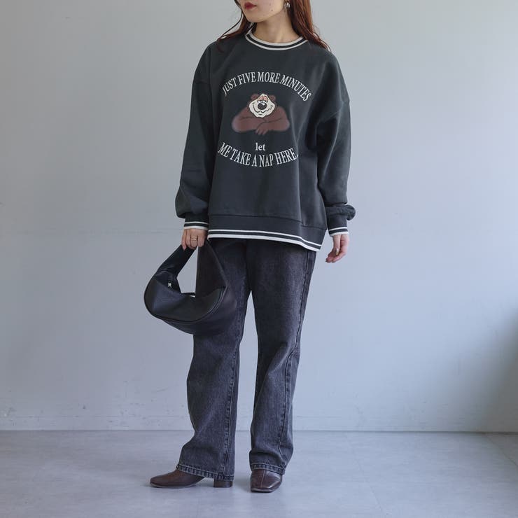 眠たいクマトレーナー | NICE CLAUP / OLIVE des OLIVE　OUTLET | 詳細画像25 