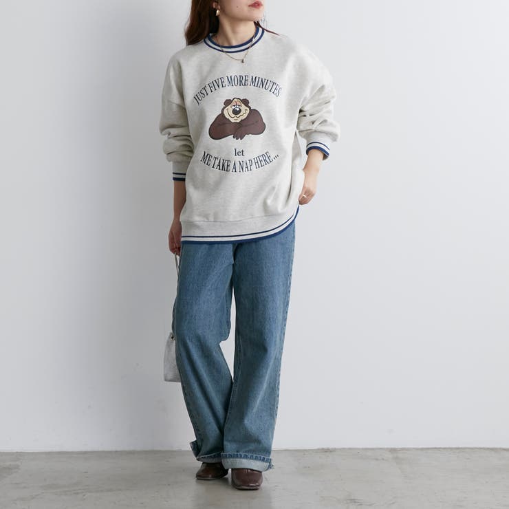 眠たいクマトレーナー | NICE CLAUP / OLIVE des OLIVE　OUTLET | 詳細画像27 