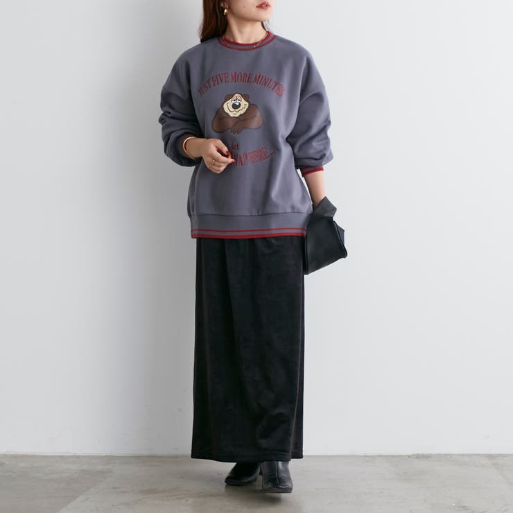 眠たいクマトレーナー | NICE CLAUP / OLIVE des OLIVE　OUTLET | 詳細画像30 