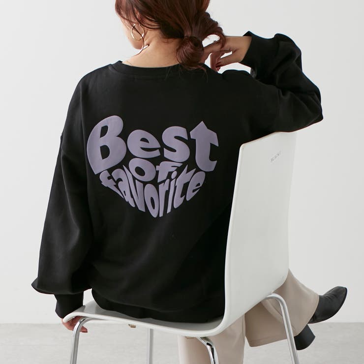 ハートロゴスウェット[品番：NCLW0011661]｜NICE CLAUP / OLIVE des