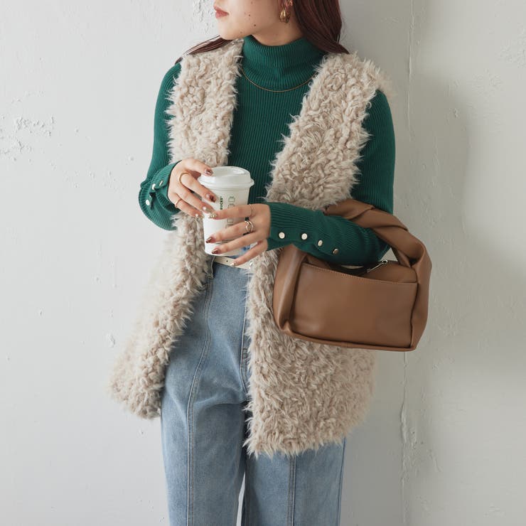 今年も登場！】ファーベスト[品番：NCLW0010688]｜NICE CLAUP / OLIVE