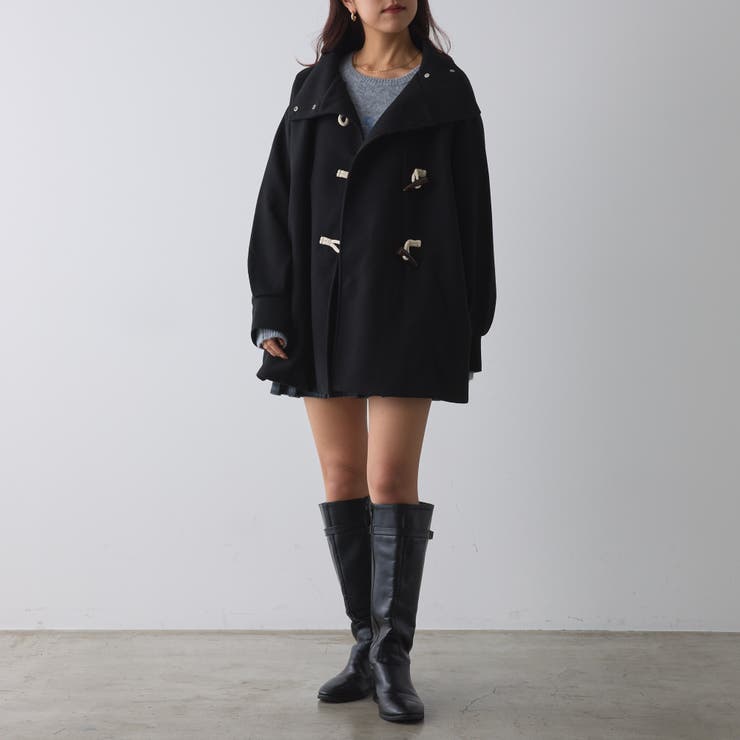 ショップリスト限定】ミドル丈ダッフルコート[品番：NCLW0011803