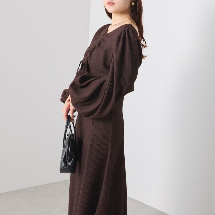 【SETアイテム】シボシボワンピース | NICE CLAUP / OLIVE des OLIVE　OUTLET | 詳細画像12 