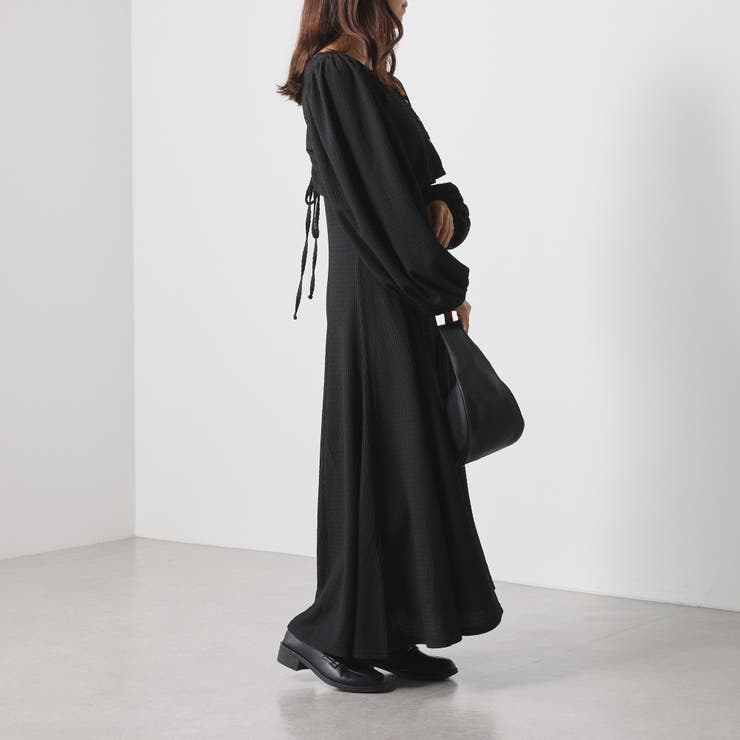 【SETアイテム】シボシボワンピース | NICE CLAUP / OLIVE des OLIVE　OUTLET | 詳細画像19 