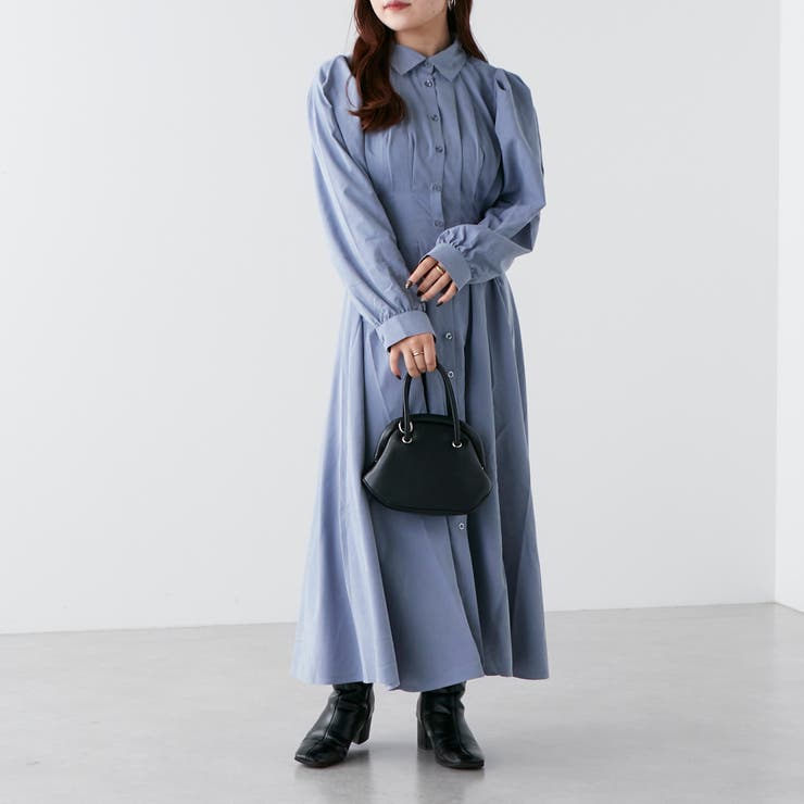 バックレースUPワンピース[品番：NCLW0011389]｜NICE CLAUP / OLIVE