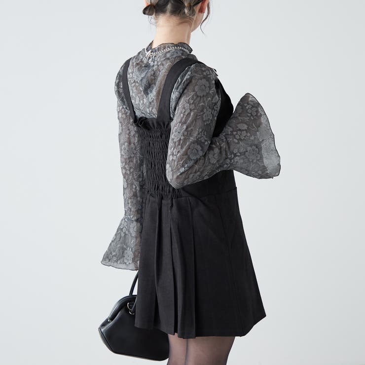 スナイデル　プリーツミニジャンスカ プリーツミニジャンスカ(ミニワンピース)｜ワンピース｜SNIDEL