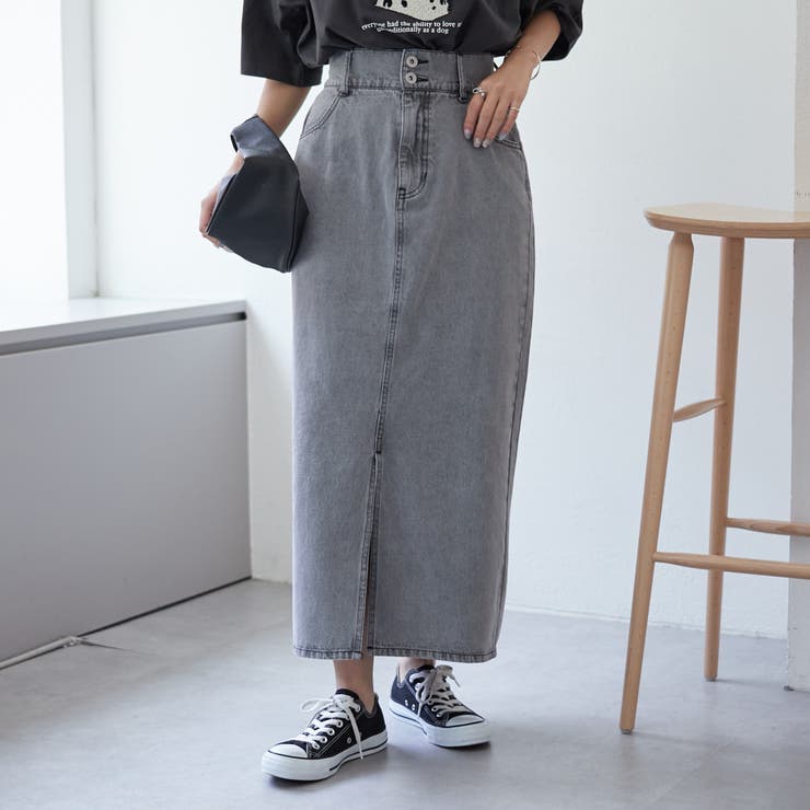 デニムナロースカート[品番：NCLW0013597]｜NICE CLAUP / OLIVE des