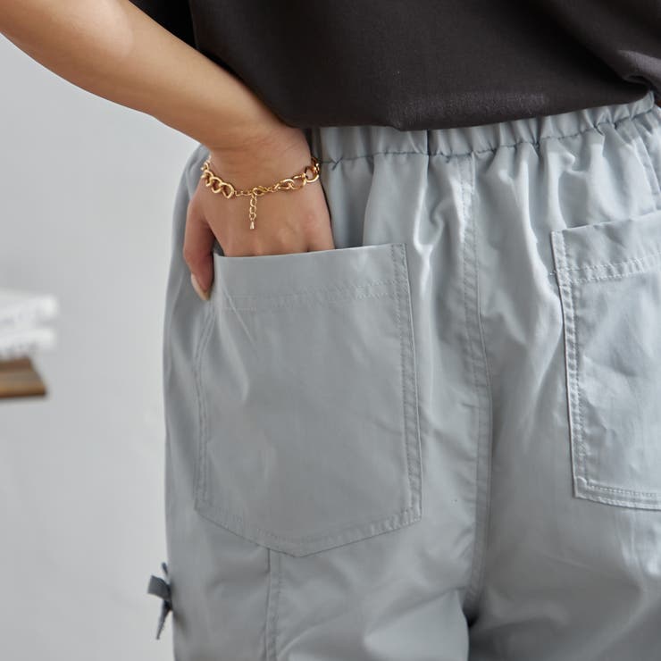 脇リボンカーゴパンツ | NICE CLAUP / OLIVE des OLIVE　OUTLET | 詳細画像58 