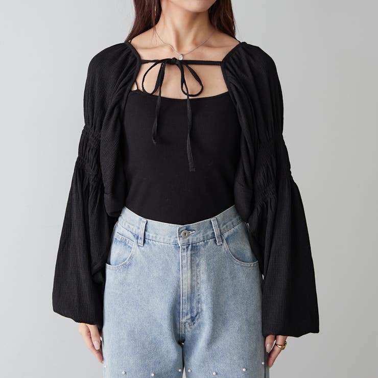 シャーリングボレロ | NICE CLAUP / OLIVE des OLIVE　OUTLET | 詳細画像26 