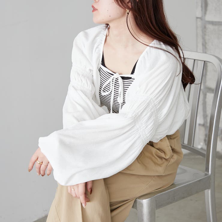 オフ | シャーリングボレロ | NICE CLAUP / OLIVE des OLIVE　OUTLET