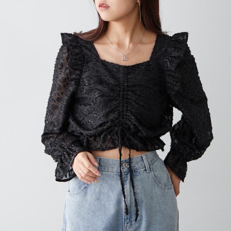 クシュクシュアソートブラウス[品番：NCLW0012483]｜NICE CLAUP