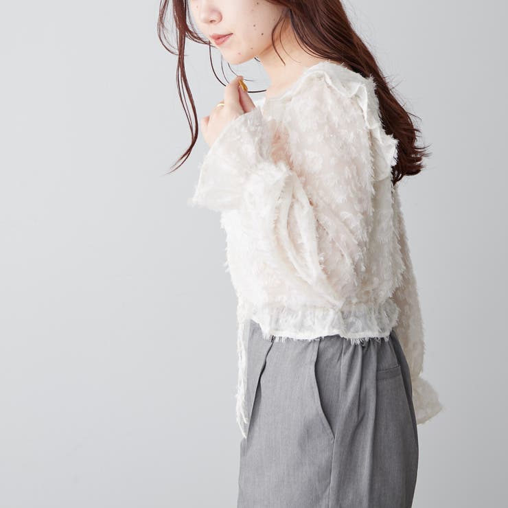 クシュクシュアソートブラウス[品番：NCLW0012483]｜NICE CLAUP