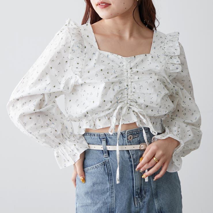 クシュクシュアソートブラウス[品番：NCLW0012483]｜NICE CLAUP