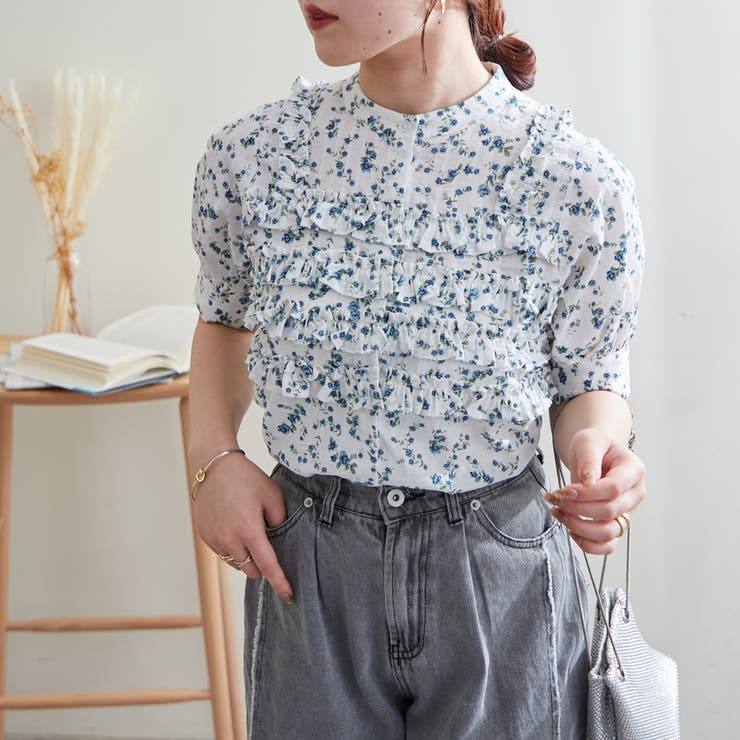 ブラウス シャツ ビスチェドレープブラウス レディース uncrave ブラウス シャツ ウォッシャブルダブルクロス ビスチェ
