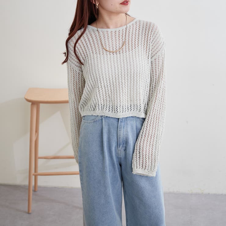 メッシュニット | NICE CLAUP / OLIVE des OLIVE OUTLET | 詳細画像3