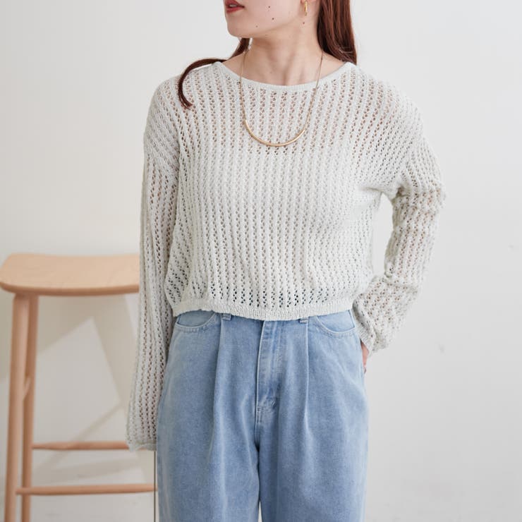 メッシュニット | NICE CLAUP / OLIVE des OLIVE OUTLET | 詳細画像4