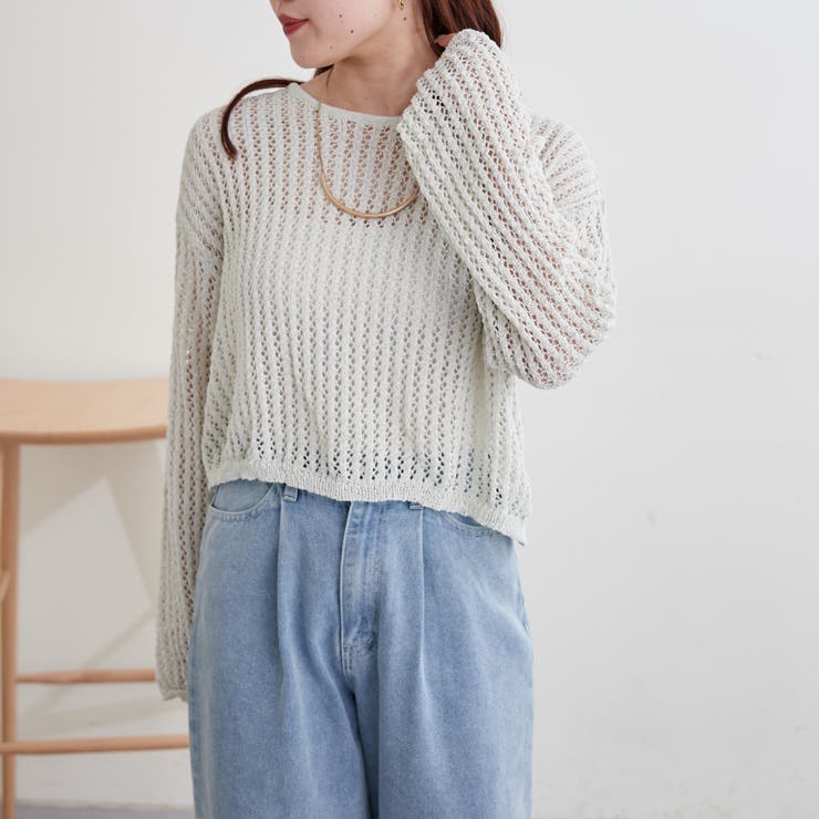 メッシュニット | NICE CLAUP / OLIVE des OLIVE OUTLET | 詳細画像5