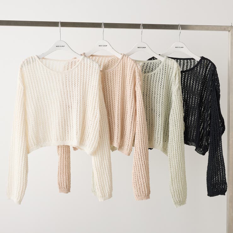 メッシュニット | NICE CLAUP / OLIVE des OLIVE OUTLET | 詳細画像2