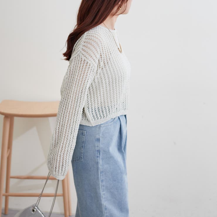 メッシュニット | NICE CLAUP / OLIVE des OLIVE OUTLET | 詳細画像12