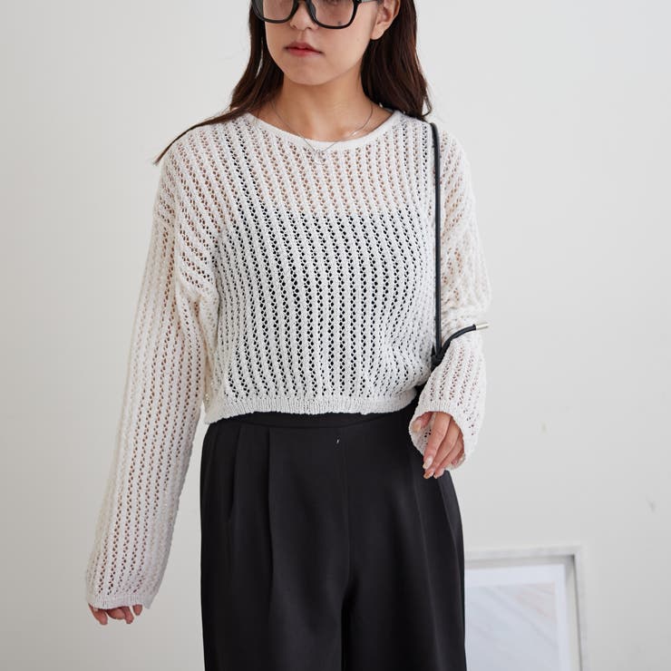 メッシュニット | NICE CLAUP / OLIVE des OLIVE OUTLET | 詳細画像16