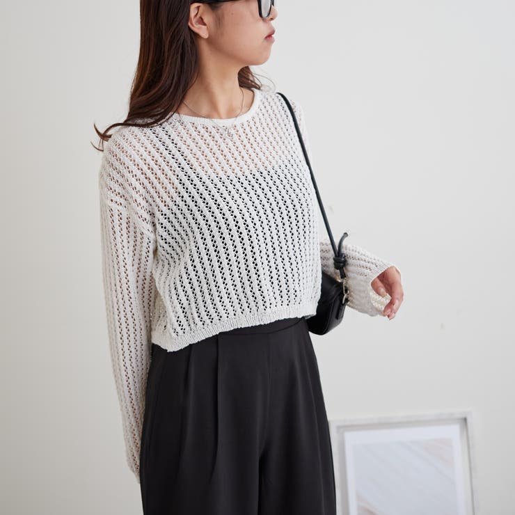 メッシュニット | NICE CLAUP / OLIVE des OLIVE OUTLET | 詳細画像22