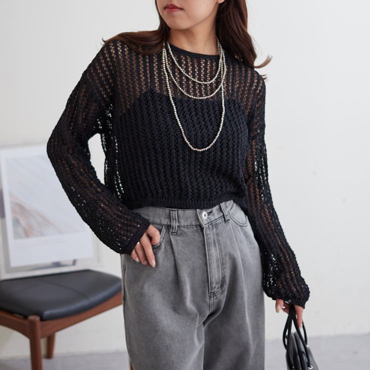 メッシュニット | NICE CLAUP / OLIVE des OLIVE OUTLET | 詳細画像34