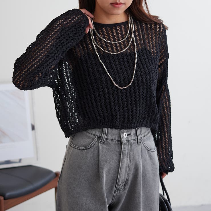 メッシュニット | NICE CLAUP / OLIVE des OLIVE OUTLET | 詳細画像35