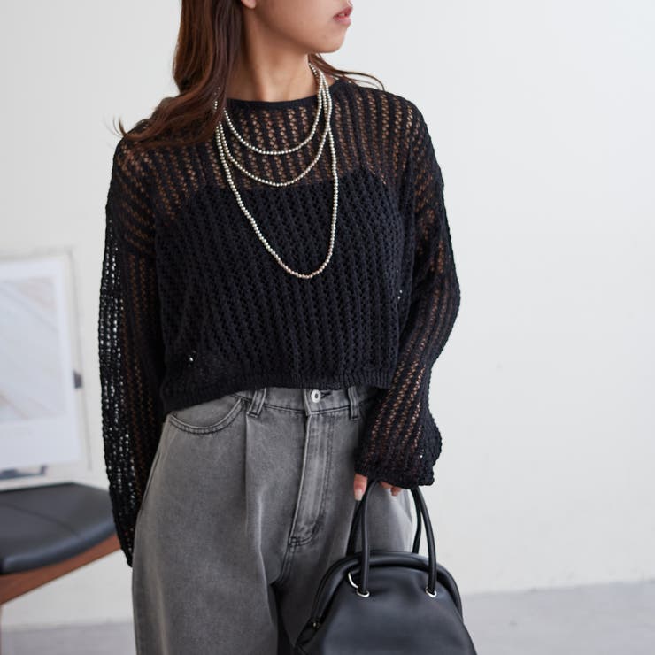 メッシュニット | NICE CLAUP / OLIVE des OLIVE OUTLET | 詳細画像36