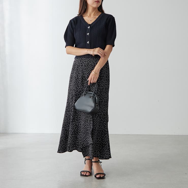 ビジューリボンカーディガン | NICE CLAUP / OLIVE des OLIVE　OUTLET | 詳細画像36 