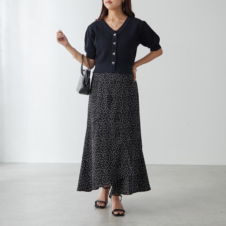 ビジューリボンカーディガン | NICE CLAUP / OLIVE des OLIVE　OUTLET | 詳細画像37 