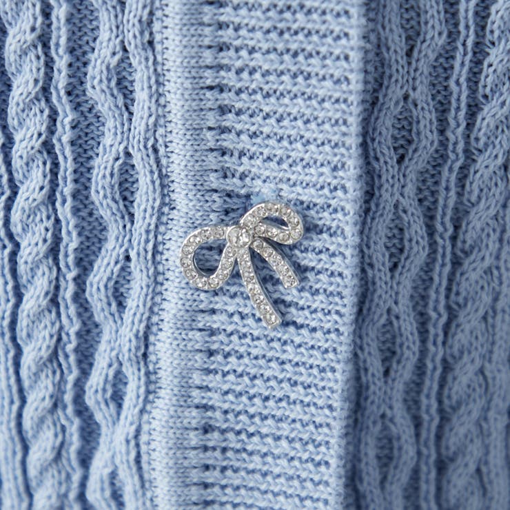 ビジューリボンカーディガン | NICE CLAUP / OLIVE des OLIVE　OUTLET | 詳細画像45 
