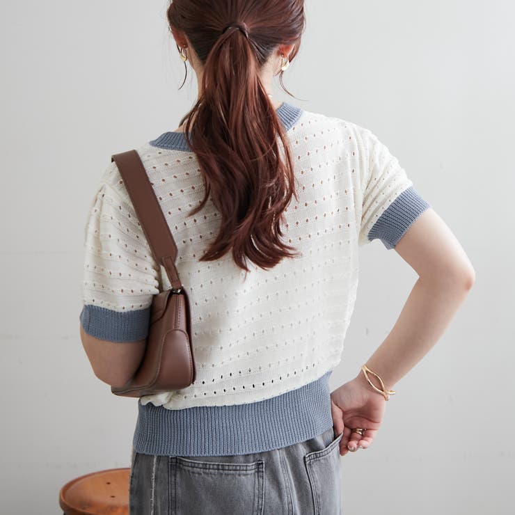 リンガーロゴニット | NICE CLAUP / OLIVE des OLIVE　OUTLET | 詳細画像16 