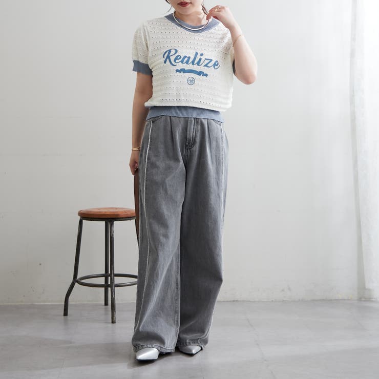 リンガーロゴニット | NICE CLAUP / OLIVE des OLIVE　OUTLET | 詳細画像19 